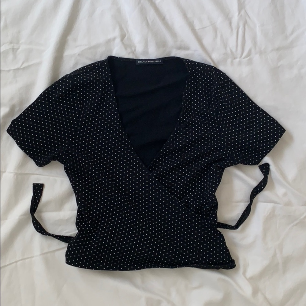 Brandy Melville Wrap Top